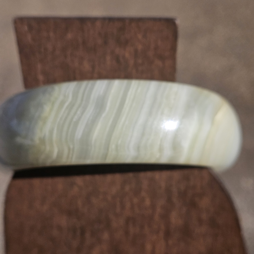 Afganistan Jade Bangle-Wide